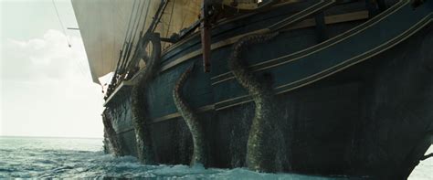 pirates of the caribbean kraken|Kraken Scene.